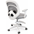 Крісло обертове дитяче PERFECT KIDS PANDA GRAY7